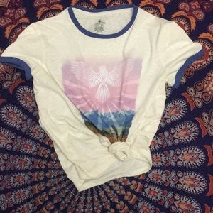 Volcom Women’s Ringer T-shirt Size Small